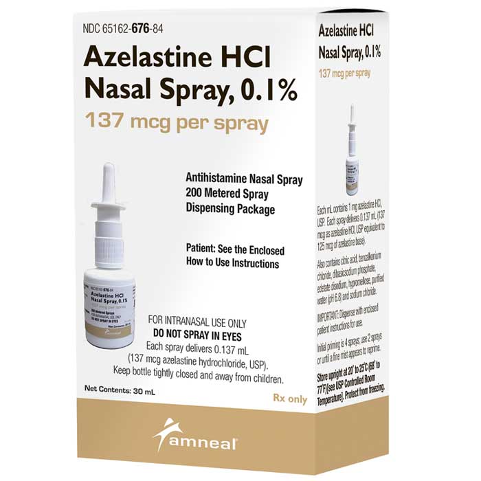 Azelastine nasal spray dosage